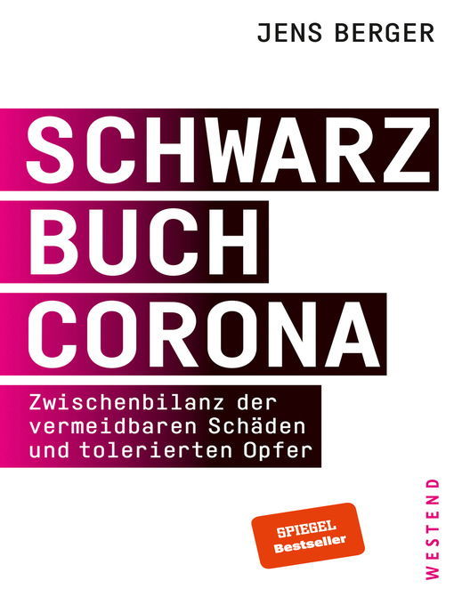 Title details for Schwarzbuch Corona by Jens Berger - Available